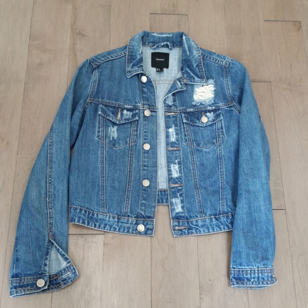 2/25$***Forever 21 / jeans jacket***